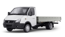 Среднеразмерные грузовики всех типов, например, ГАЗель для небольших заказов.