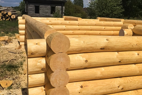 Оцилиндрованное бревно